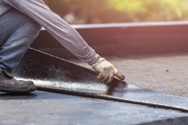 Professional Crawl Space Encapsulation technician working in Manchester, NY